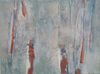 Adele Vetter | Kupfer-Blatt | 2017 | Acryl | Papier, Sand auf Leinwand | 30 × 40 cm | Foto: Adele Vetter image-1017