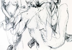 Klaus Nerlich | Das Urteil des Paris | 2014 | Digigraphie auf Karton | 42 × 60 cm | © VG Bild-Kunst, Bonn 2019 | Foto: Klaus Nerlich image-1334